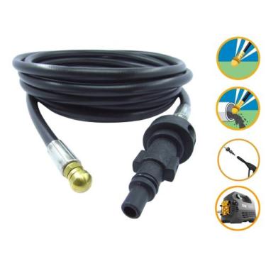 Imagem de Mangueira Desentupidora 15m Wap WL 4000 Lavadora Pressão - COMPATÍVEL 