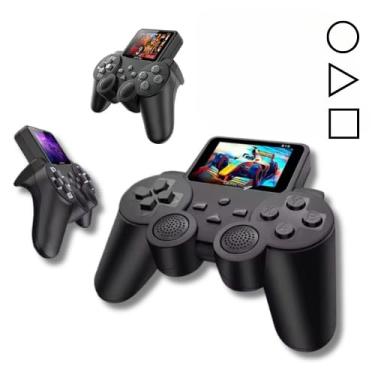 Imagem de Console de Jogos Portátil Gamepad 520 Jogos retrô Clássicos, Controlador de Joystick de Jogo Com Tela de 2.4 Polegadas, Console de Jogos com Joystick conecta na TV
