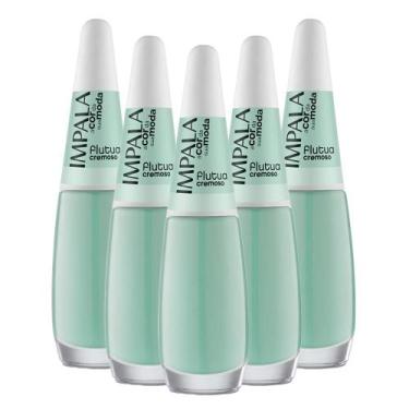 Imagem de Kit 5 Esmaltes Coleção A Cor da Sua Moda Cor Flutua Impala