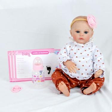 Imagem de Boneca Bebê Reborn Laura Baby Luna - Shiny Toys