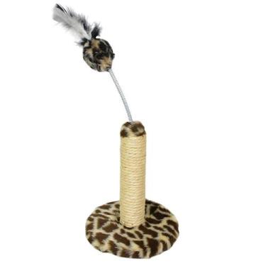 Imagem de Brinquedo Arranhador São Pet para Gatos 1 Plataforma Girafa