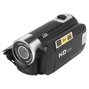 Imagem de Câmera de vídeo Dopfirs DH-90 Vintage 4K 48MP 6X Zoom 2,7" LCD - Dpofi
