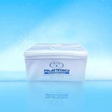 Imagem de Kit EPS ISOPOR 0,8L + Mais Gelo 15g + Bolsa Revest Externo - Polar Sto