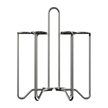 Imagem de Ioensy Suporte para canecas de café, decorativo, porta-canecas, suporte de exposição multiuso, organizador portátil, para copos de vidro para mesa,