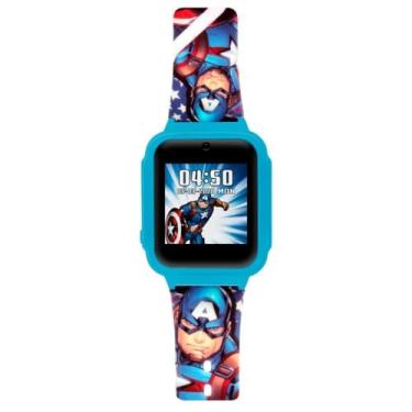 Imagem de Relógio Smarts Kids Azul Capitão América Comarvelah/9a