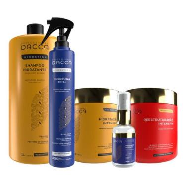 Imagem de Kit Completo Proteção Hidratação Reconstrução E Finalização 5 Produtos
