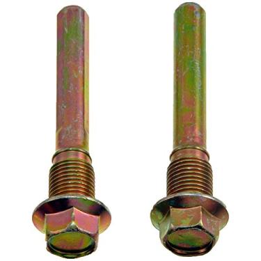 Imagem de Dorman Parafuso de pinça de freio a disco frontal HW14127 compatível com modelos selecionados Honda/Isuzu, 2 unidades