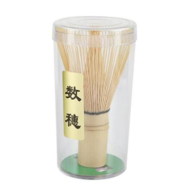 Imagem de Batedor de chá de bambu matcha, ferramenta de iniciação de cerimônia de matcha artesanal para cerimônia de chá japonesa tradicional (número de orelhas (72 livros))