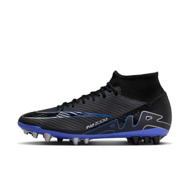 Imagem de Nike Tênis masculino Mercurial Superfly 9 Academy, Black Chrome Hyper Royal, 41 BR