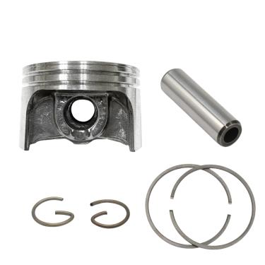 Imagem de REDEEMX Kit de pistão de 50 mm compatível com os sopradores de mochila Stihl BR500 BR550 BR600 substitui a peça nº 4282 030 2003 Conjunto de reconstrução de motor de reposição