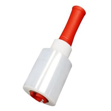 Imagem de IEUDNS Filme Stretch Resistente, Rolos de Filme Encolhível, Stretch Resistente Industrial, Envoltório Stretch, Movimentação Pesada, Embalagem Adesiva, Móveis, com Alça