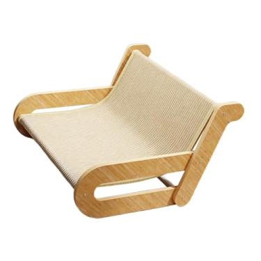Imagem de Generic Arranhador de sisal para gatos 2 em 1, cadeira de descanso, cama versátil para gatinhos, sofá, cadeira de rede