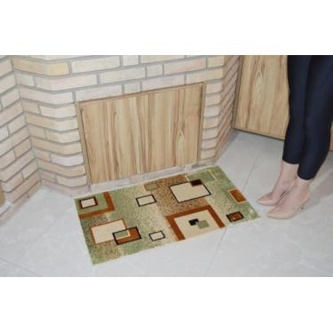 Imagem de Capacho Marbella Quadrado Bege 48x90 cm Rayza