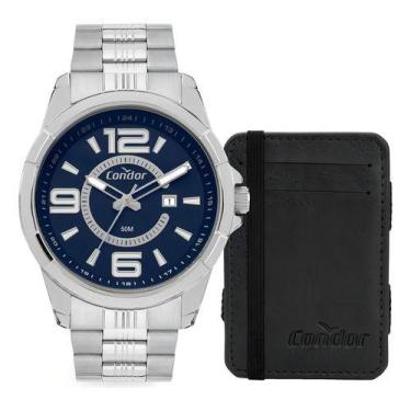 Imagem de Kit Relógio Condor Masculino Speed Prata - Co2115mwa/k4a