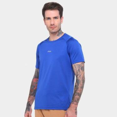 Imagem de Camiseta Fila Future Sports Basic Masculina, Azul, M