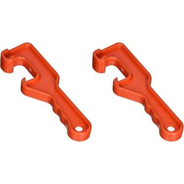 Imagem de Linzer 5425 abridor de lata de tinta de plástico, 1,8 L, laranja (grande (pacote com 2))