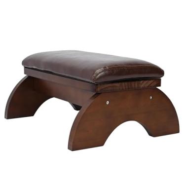 Imagem de veonly Joelhos para orar, banco de oração com almofada grossa para ajoelhar em casa, banco de ajoelhado 2 em 1, ajoelhado de oração