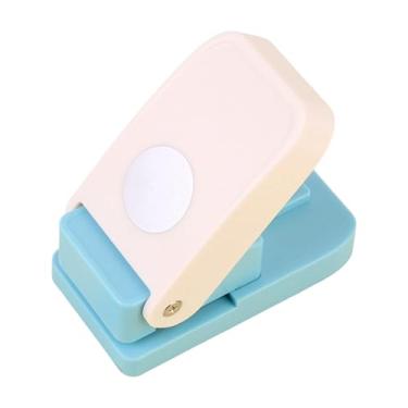 Imagem de oshhni Separador de folhas soltas, perfurador de etiquetas, ferramenta de perfuração de papel para presentes de alta resistência, ferramenta de para, Redondo