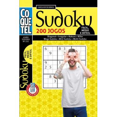 Imagem de Livro - Livro Coquetel Sudoku 231 | 200 jogos