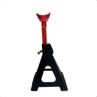 Imagem de Cavalete Automotivo Ajustável 3 Toneladas 1 Unidade em Aço Reforçado Altura 260–435mm para Carros e Utilitários - Feron Ferramentas