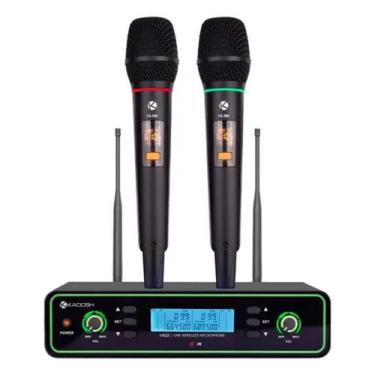 Imagem de Microfone Duplo UHF Recarregável Kadosh K 422M REC