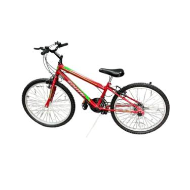 Imagem de Bicicleta Aro 24 Infantil 18 marchas Freio V-Brake south (Vermelho)