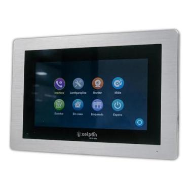 Imagem de Video Porteiro Eletrônico Tela 7pol Módulo Interno 4 Fios