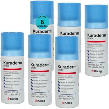 Imagem de Kuraderm Prata Konig 100ml Kit Com 6 unidades