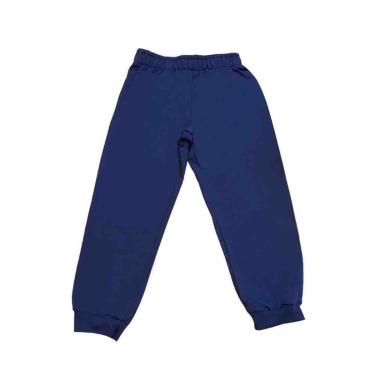 Imagem de Calça Moletom Básica Hering Kids Infantil Menino Azul Marinho-Masculino