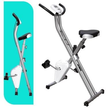 Imagem de Bicicletas dobráveis ??de bicicleta estacionária para casa. 5 em 1 bicicleta de treino interna. Bicicleta de ciclismo