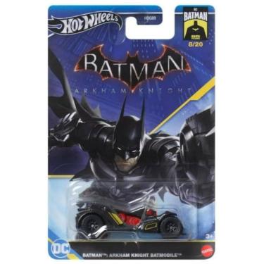 Imagem de Carrinhos Hot Wheels Batman 85 Anos Escala 1:64 Premium Pop Culture 2024 Mix 820 Arkham Knight