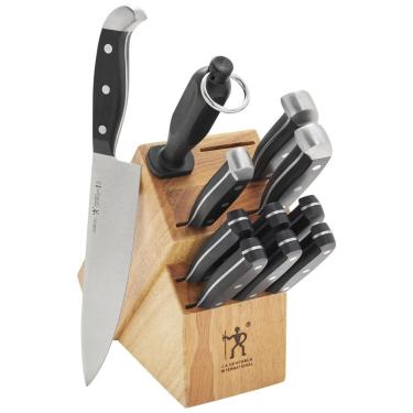 Imagem de Conjunto de Facas JA INTERNATIONAL, 12 Peças, Aço Inoxidável, ZWILLING J.A. HENCKELS 35309 000, Preto