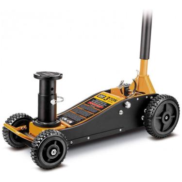 Imagem de Macaco Híbrido até 3 toneladas, Elevador de veículo para Caminhões, SUVs, ATVs, Cat 240330, Preto e Amarelo