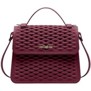 Imagem de Bolsa Petite jolie Vic bordô Ombro PJ11185 Transversal - Nova