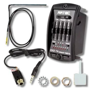 Imagem de Pré Equalizador Aço 5 Bandas Afinador Artec Edge Tn607Bk