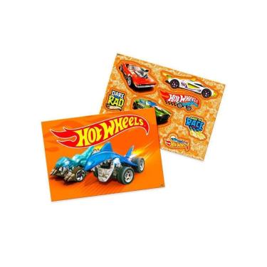 Imagem de Kit Painel Festa Decoração Festcolor Aniversário Hotwheels