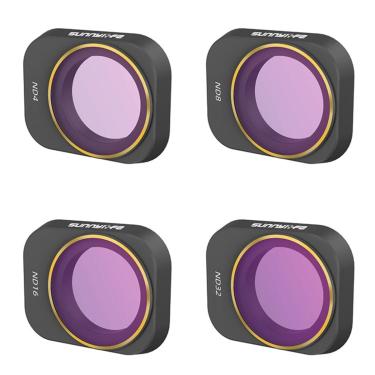 Imagem de Kit com 4 Filtros ND 4/8/16/32 para Drone DJI Mini 3 Pro
