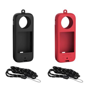 Imagem de Capa de Silicone com Cordão para Câmera Insta360 X3 - Sunnylife