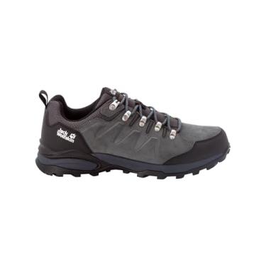 Imagem de Jack Wolfskin Tênis de caminhada feminino Refugio Texapore Low M, Cinza/preto, 37