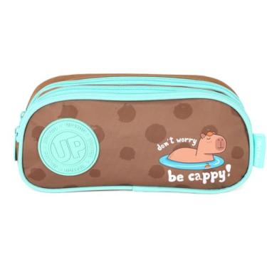 Imagem de Estojo Triplo, Luxcel, Up4you, Capivara, Verde