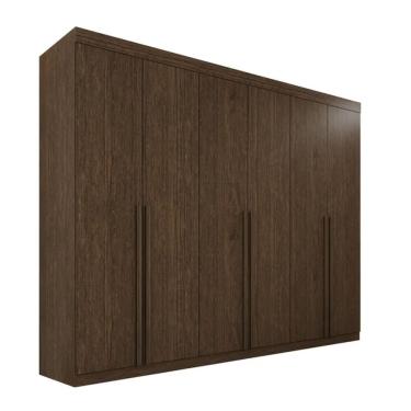 Imagem de Guarda Roupa Casal 6 Portas 8 Gavetas Florianópolis 100% Mdf Valverde Moveis Canion