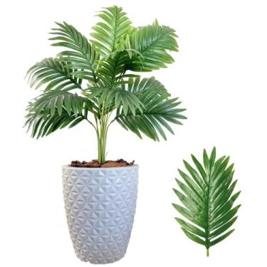Imagem de Planta Artificial Palmeira com Vaso Polietileno Completo - FlorImp