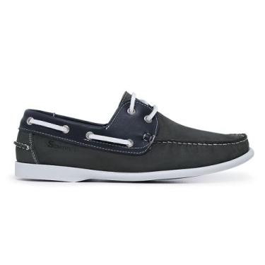 Imagem de Mocassim Sapato Masculino Couro Legítimo Calçado Casual Dockside - Sch