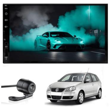 Imagem de Multimídia MP5 Polo 2004 2005 2006 20007 2008 2009 2010 2011 2012 2013 Tela 7P Carplay e Android Auto Câmera de ré ADAK