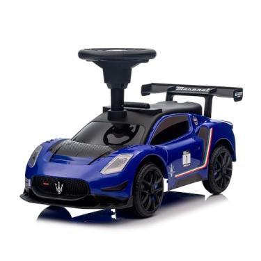 Imagem de Maserati GT2 Azul - Carrinho De Empurrar Infantil Com Design Esportivo Réplica De Luxo. Brinquedo Seguro Para Crianças, Ideal Para Desenvolvimento E Diversão.