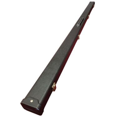 Imagem de Case de Luxo Madeira para Tacos de Sinuca Inteiro Preto