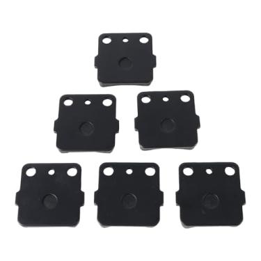 Imagem de Kessocco 6 peças de substituição de pastilhas de freio 06435-HA5-671 para Honda TRX400EX TRX 400 X Sportrax 2001-2008 pastilhas de freio dianteiras traseiras