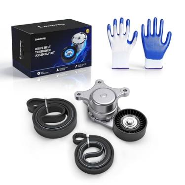 Imagem de Loautong Kit tensor de correia de transmissão para Ford Edge/Explorer/Fusion 2007-2012, para Lincoln MKX/MKZ 2007-2012, para Mazda 6/CX-9 2007-2015, V6 3.5/3.7L, 90K-38485, 38485, 49450