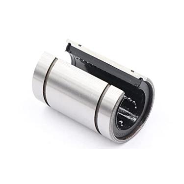 Imagem de Rolamento linear LM10UUOP 10 mm LM12-60UUOP Bucha de rolamento de esferas lineares tipo aberto 10 x 19 x 29 mm rolamentos de esferas lineares (1 peça, LM40UUOP)