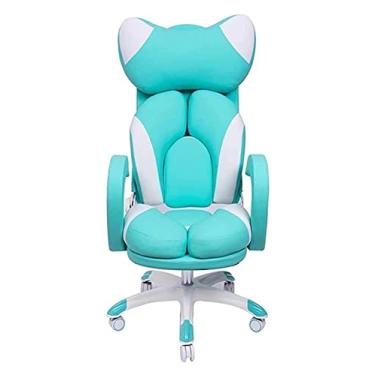 Imagem de Cadeira de escritório para jogos, cadeira giratória, cadeira de escritório, cadeira de computador, assento estofado, cadeira de trabalho ergonômica, necessária